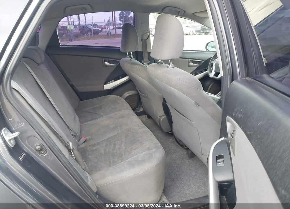 2012 TOYOTA PRIUS THREE VIN: JTDKN3DU2C5380880