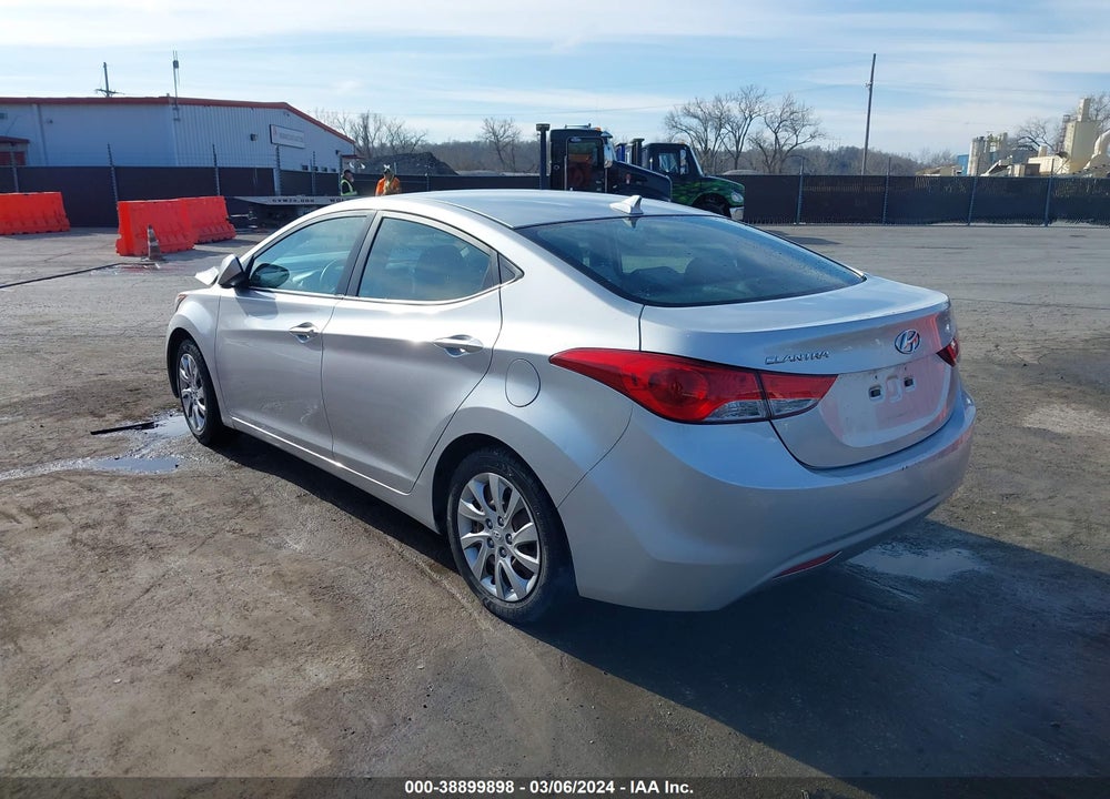 2012 HYUNDAI ELANTRA GLS (ULSAN PLANT) VIN: KMHDH4AE7CU414204