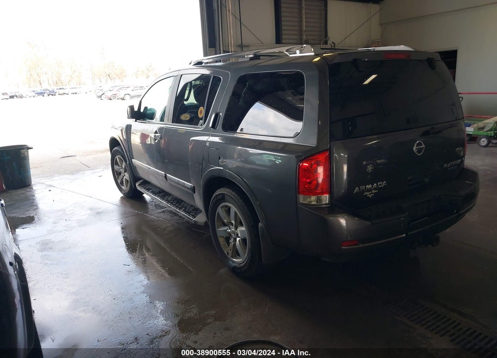 2012 NISSAN ARMADA PLATINUM VIN: 5N1BA0NE4CN622162