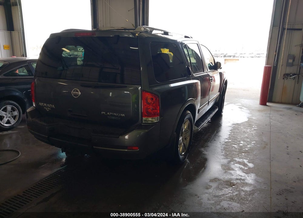 2012 NISSAN ARMADA PLATINUM VIN: 5N1BA0NE4CN622162