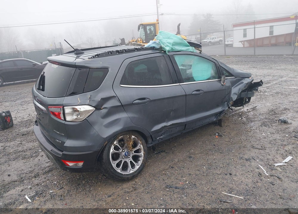 2020 FORD ECOSPORT TITANIUM VIN: MAJ6S3KLXLC383323