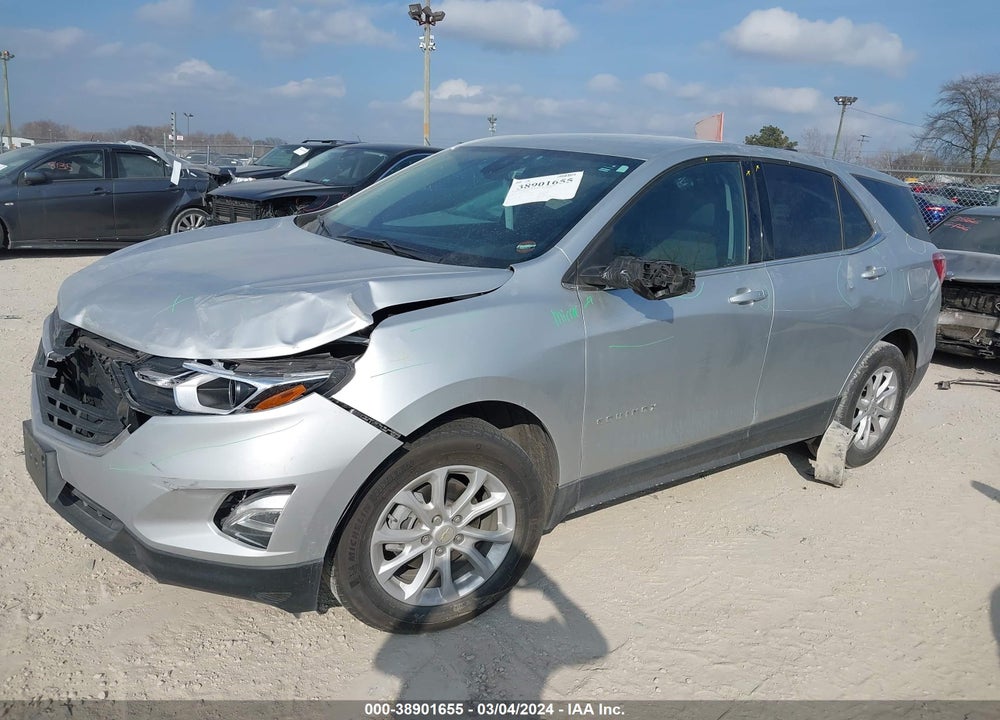 2020 CHEVROLET EQUINOX FWD LT 1.5L TURBO VIN: 3GNAXKEV5LS682071