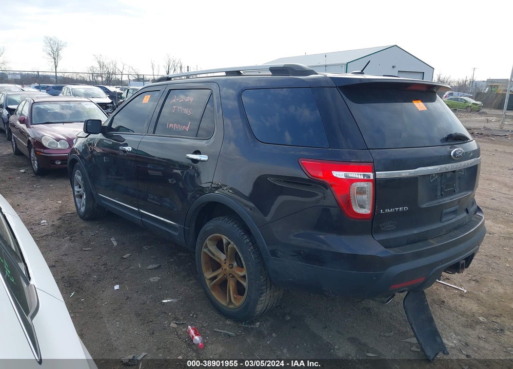 2013 FORD EXPLORER LIMITED VIN: 1FM5K8F83DGA09764