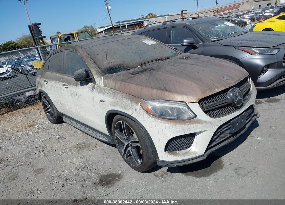 2019 MERCEDES-BENZ AMG GLE 43 COUPE 4MATIC VIN: 4JGED6EB6KA154308