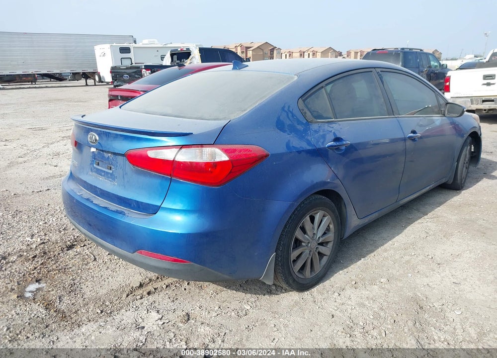 2014 KIA FORTE LX VIN: KNAFX4A62E5061180