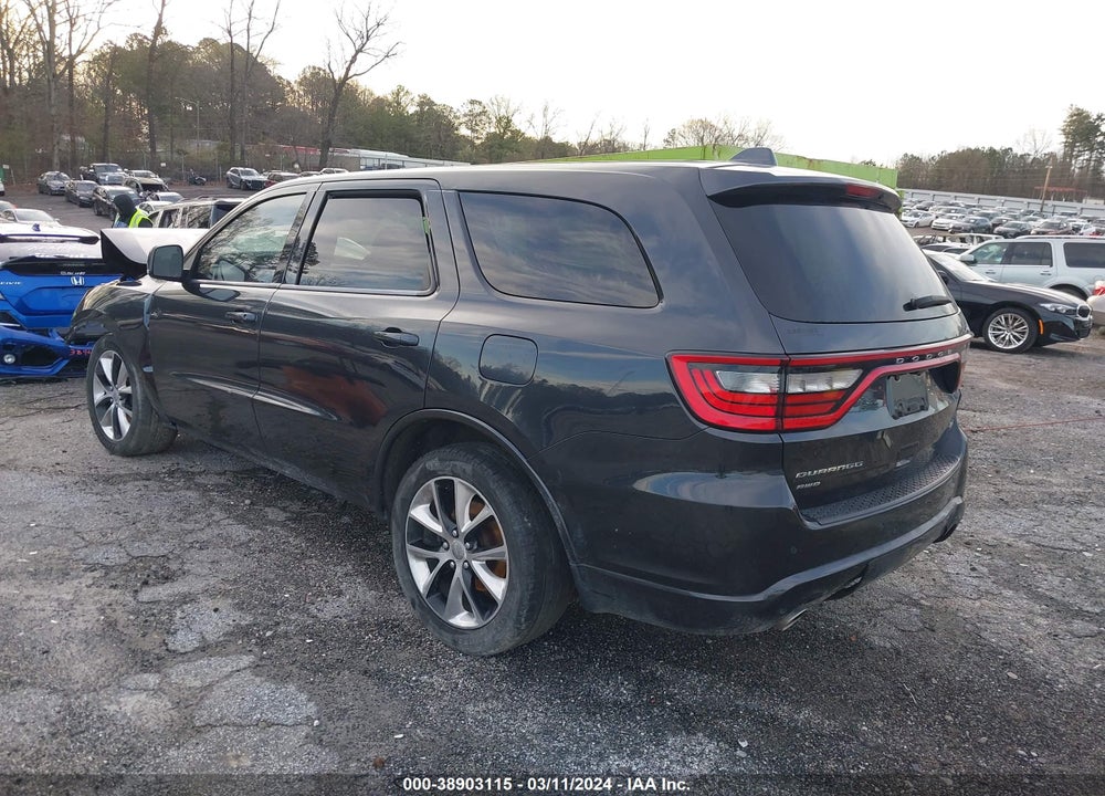 2014 DODGE DURANGO R/T VIN: 1C4SDJCTXEC509446