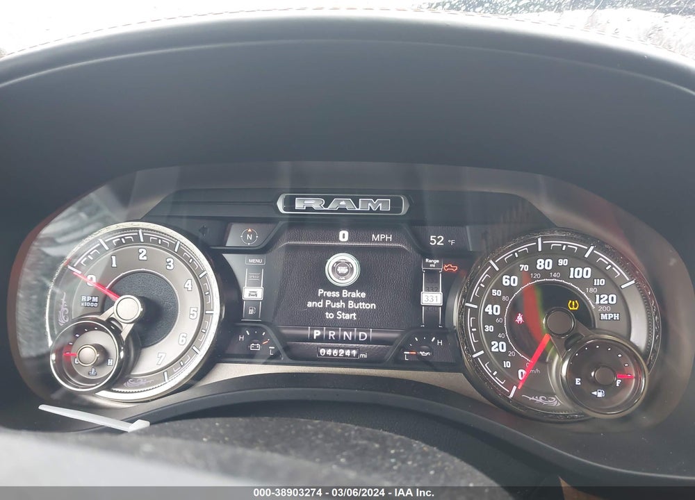 2019 RAM 1500 LONGHORN 4X4 5'7 BOX VIN: 1C6SRFKT2KN896971