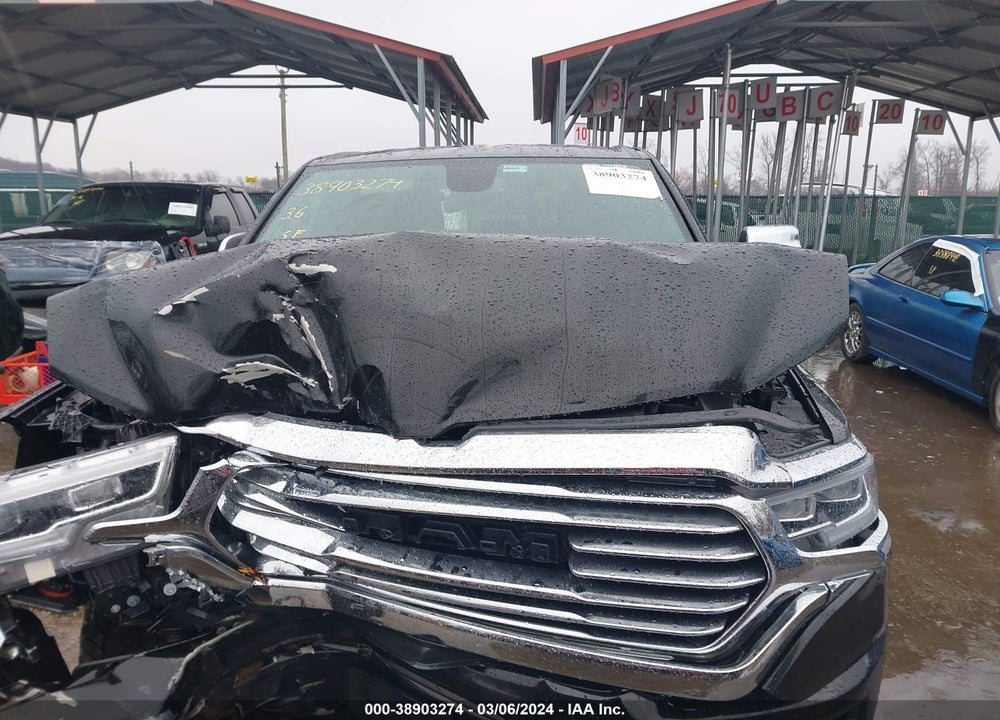 2019 RAM 1500 LONGHORN 4X4 5'7 BOX VIN: 1C6SRFKT2KN896971