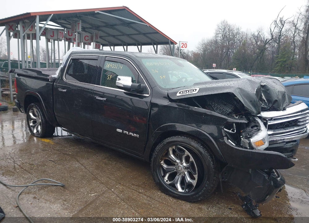 2019 RAM 1500 LONGHORN 4X4 5'7 BOX VIN: 1C6SRFKT2KN896971