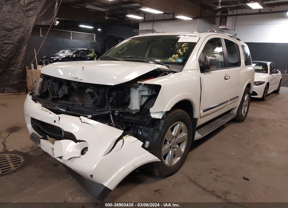 2013 NISSAN ARMADA PLATINUM VIN: 5N1AA0NC2DN612841