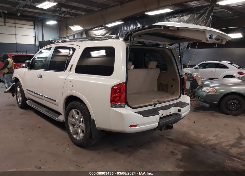 2013 NISSAN ARMADA PLATINUM VIN: 5N1AA0NC2DN612841