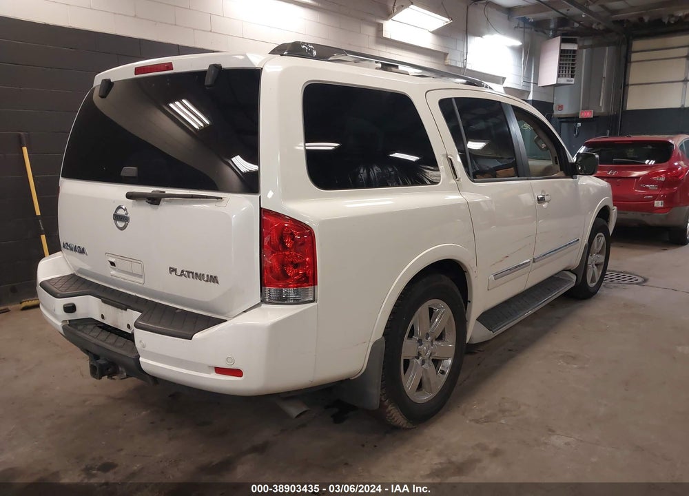 2013 NISSAN ARMADA PLATINUM VIN: 5N1AA0NC2DN612841