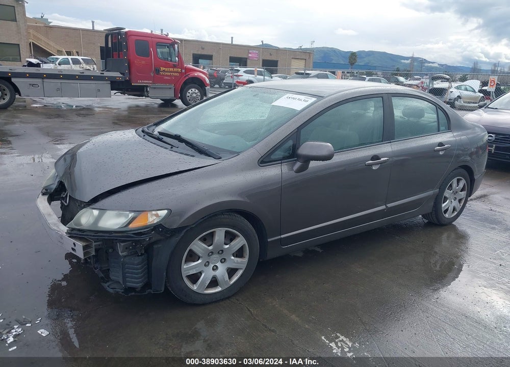 2009 HONDA CIVIC LX VIN: 19XFA16579E034649