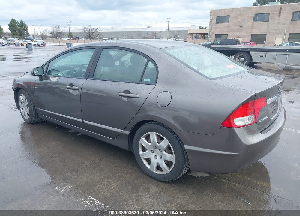 2009 HONDA CIVIC LX VIN: 19XFA16579E034649