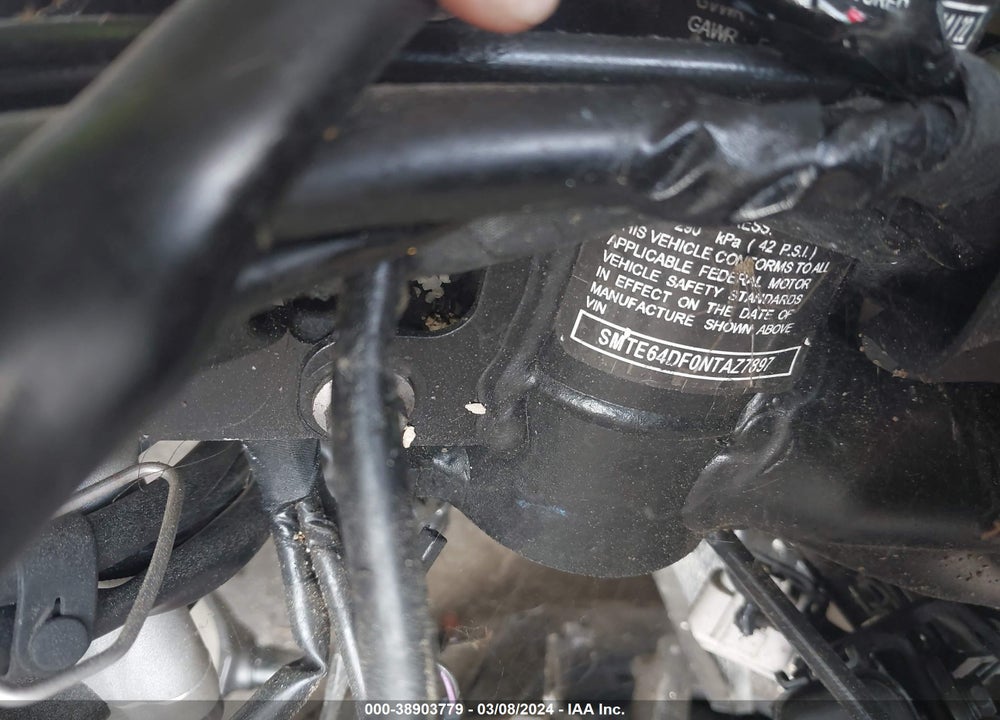 2022 TRIUMPH MOTORCYCLE TIGER 900 GT PRO VIN: SMTE64DF0NTAZ7897