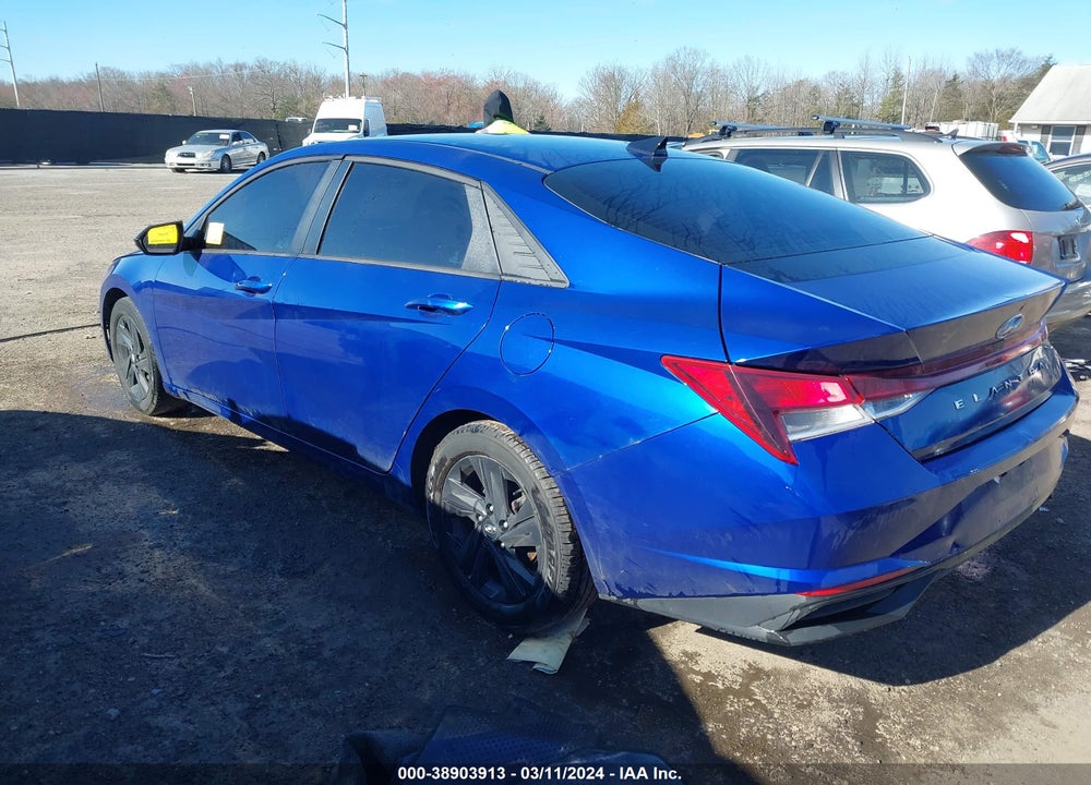 2021 HYUNDAI ELANTRA SEL VIN: 5NPLS4AG9MH021402