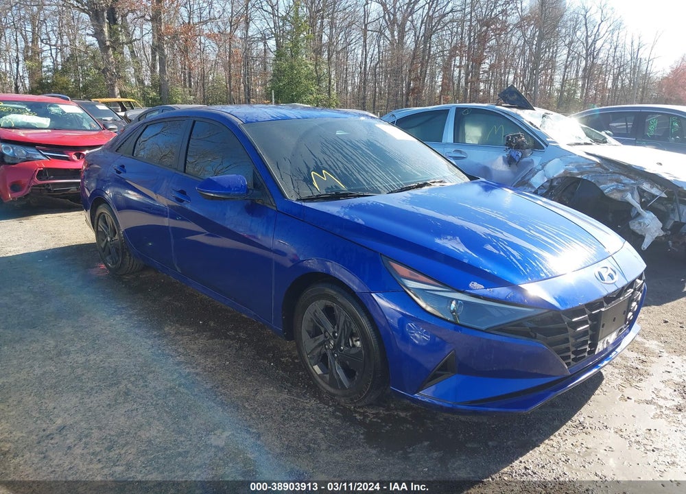 2021 HYUNDAI ELANTRA SEL VIN: 5NPLS4AG9MH021402