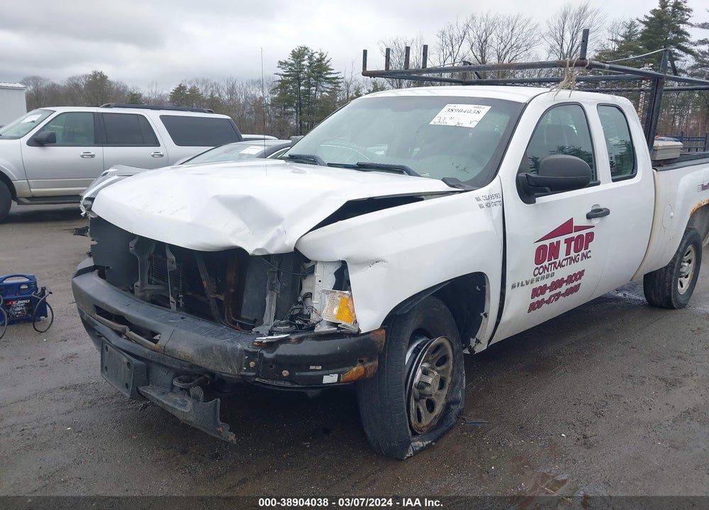 2011 CHEVROLET SILVERADO 1500 WORK TRUCK VIN: 1GCRKPEA7BZ283376