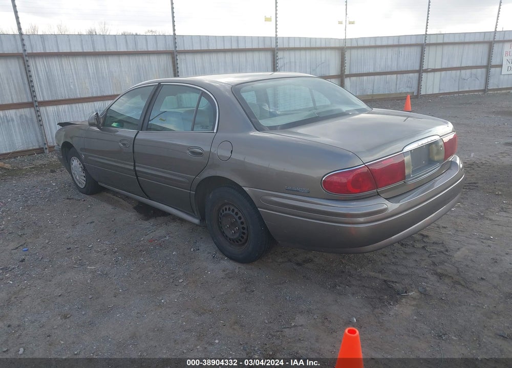 2002 BUICK LESABRE CUSTOM VIN: 1G4HP54K22U251813
