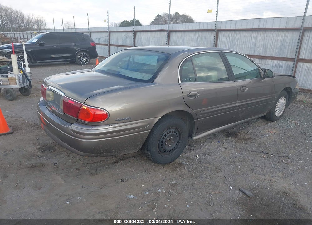 2002 BUICK LESABRE CUSTOM VIN: 1G4HP54K22U251813