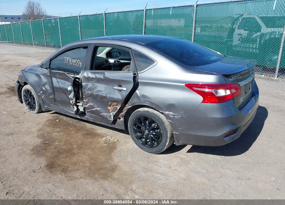 2018 NISSAN SENTRA S VIN: 3N1AB7AP3JY247025