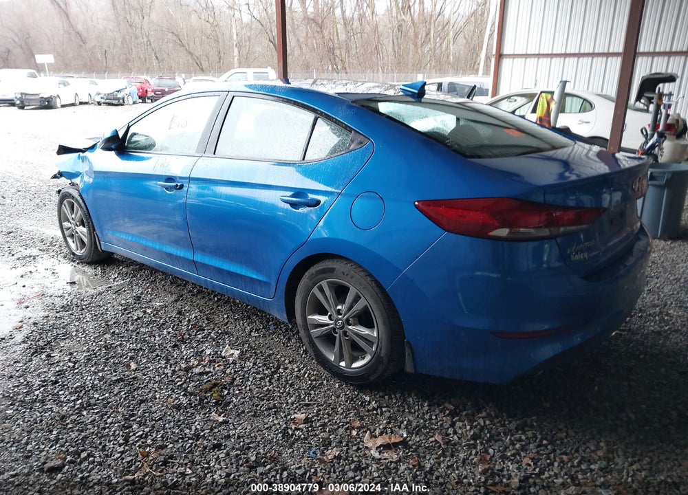 2017 HYUNDAI ELANTRA SE VIN: KMHD84LF0HU241607