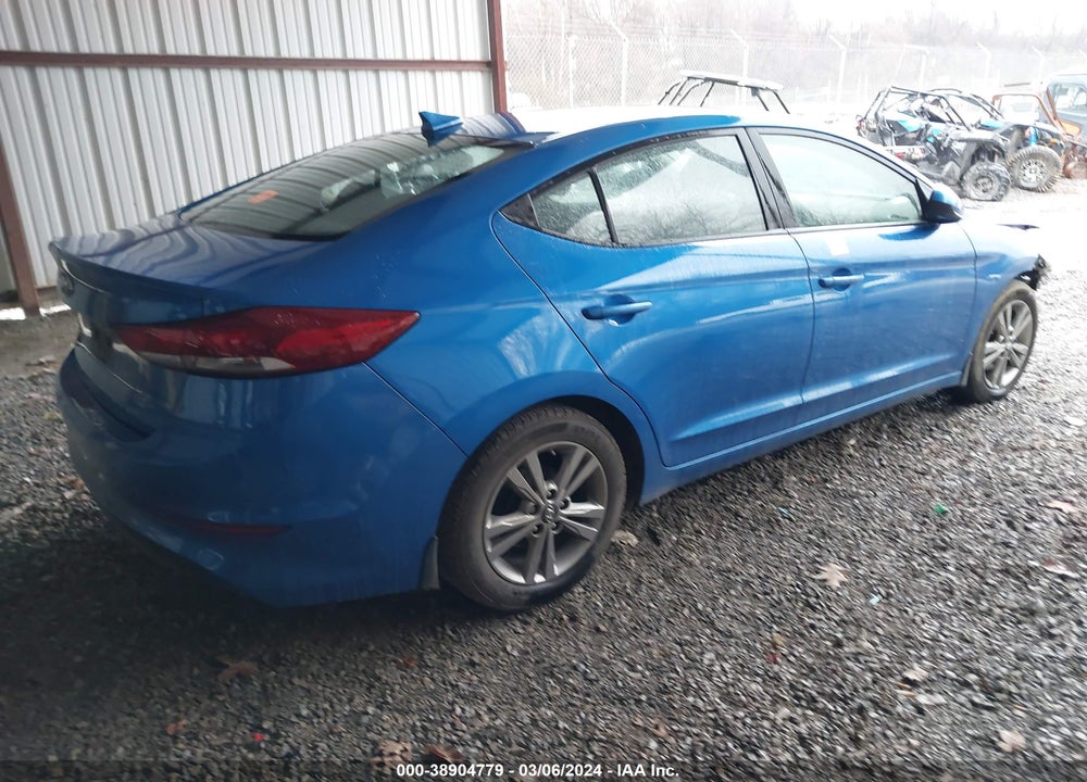 2017 HYUNDAI ELANTRA SE VIN: KMHD84LF0HU241607