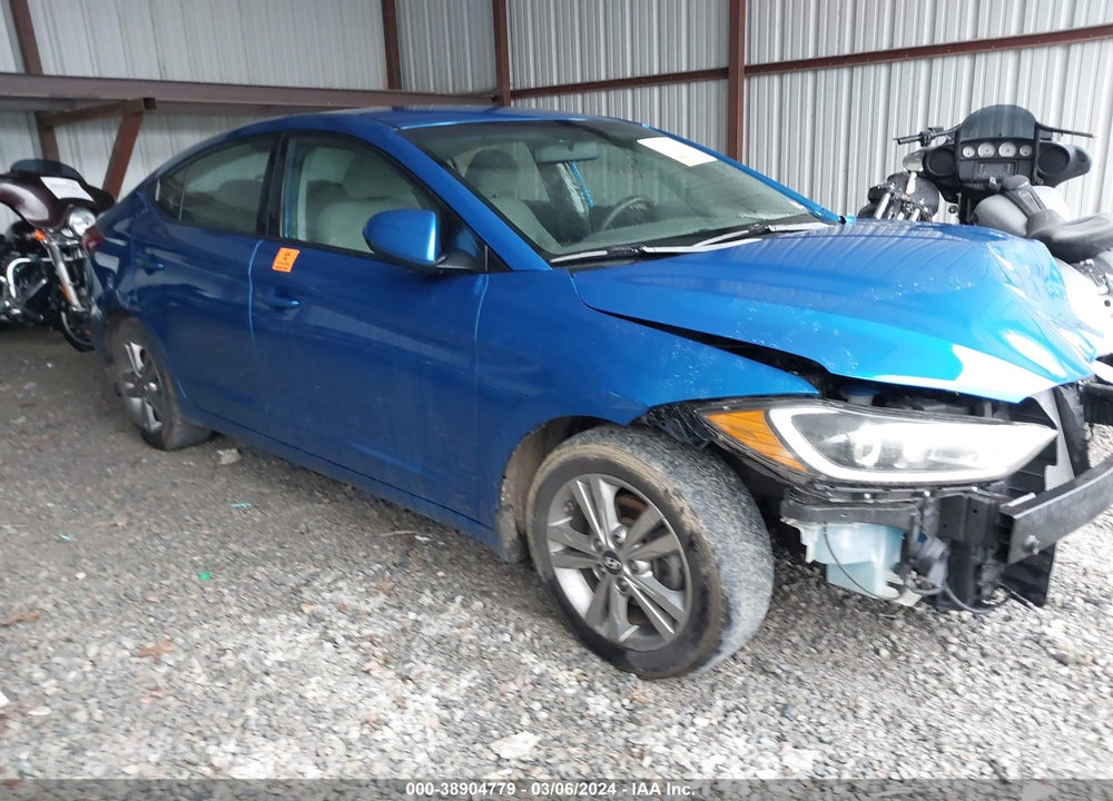 2017 HYUNDAI ELANTRA SE VIN: KMHD84LF0HU241607