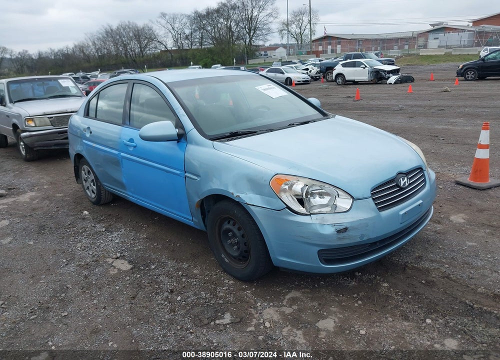 2006 HYUNDAI ACCENT GLS VIN: KMHCN46C96U039111