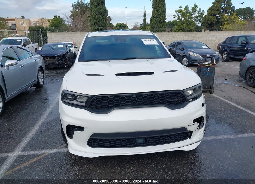 2021 DODGE DURANGO SRT HELLCAT AWD VIN: 1C4SDJH96MC715455
