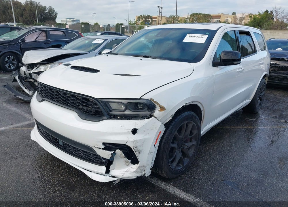 2021 DODGE DURANGO SRT HELLCAT AWD VIN: 1C4SDJH96MC715455
