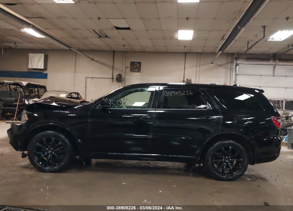 2019 DODGE DURANGO SXT AWD VIN: 1C4RDJAGXKC738905