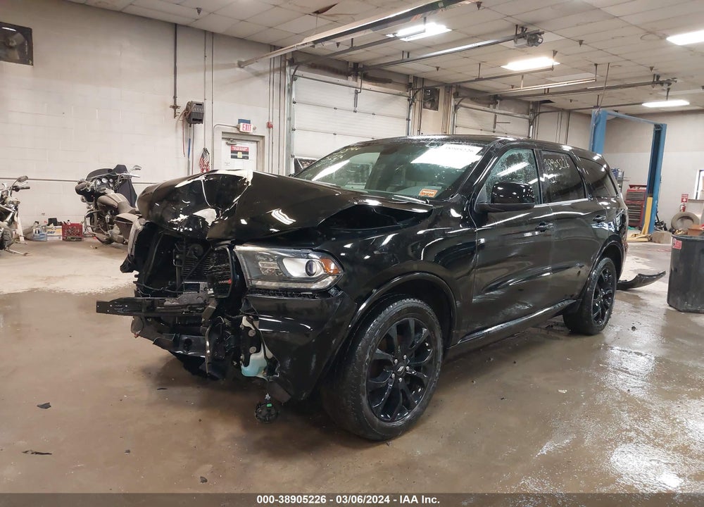2019 DODGE DURANGO SXT AWD VIN: 1C4RDJAGXKC738905