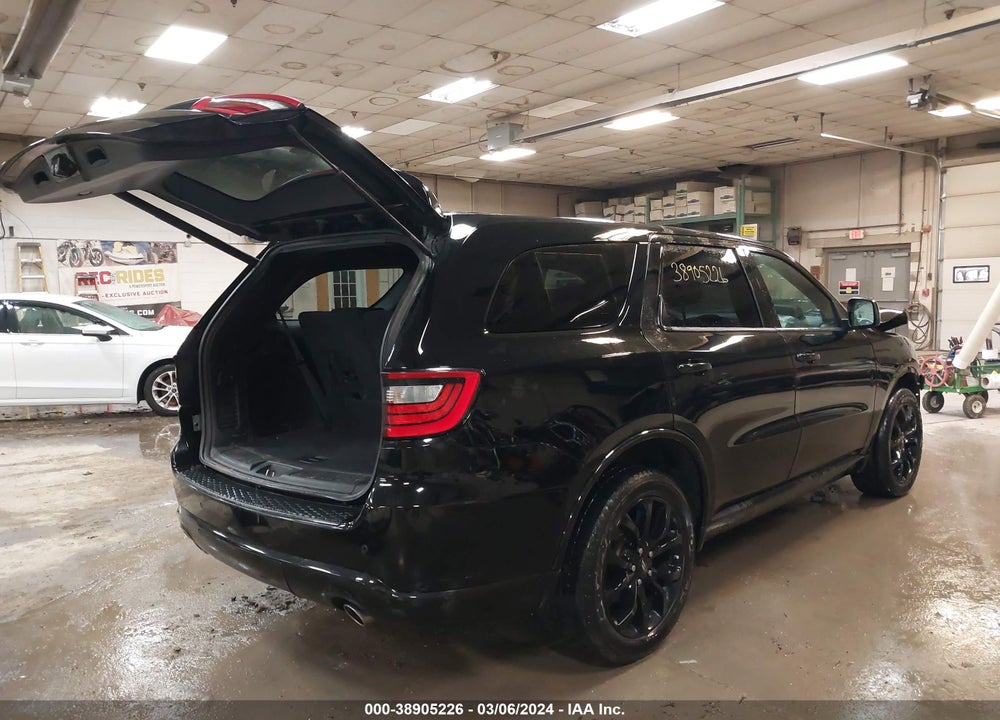 2019 DODGE DURANGO SXT AWD VIN: 1C4RDJAGXKC738905