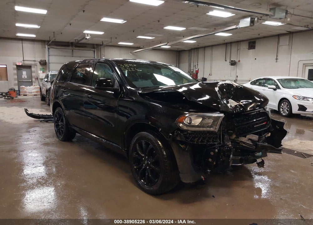 2019 DODGE DURANGO SXT AWD VIN: 1C4RDJAGXKC738905