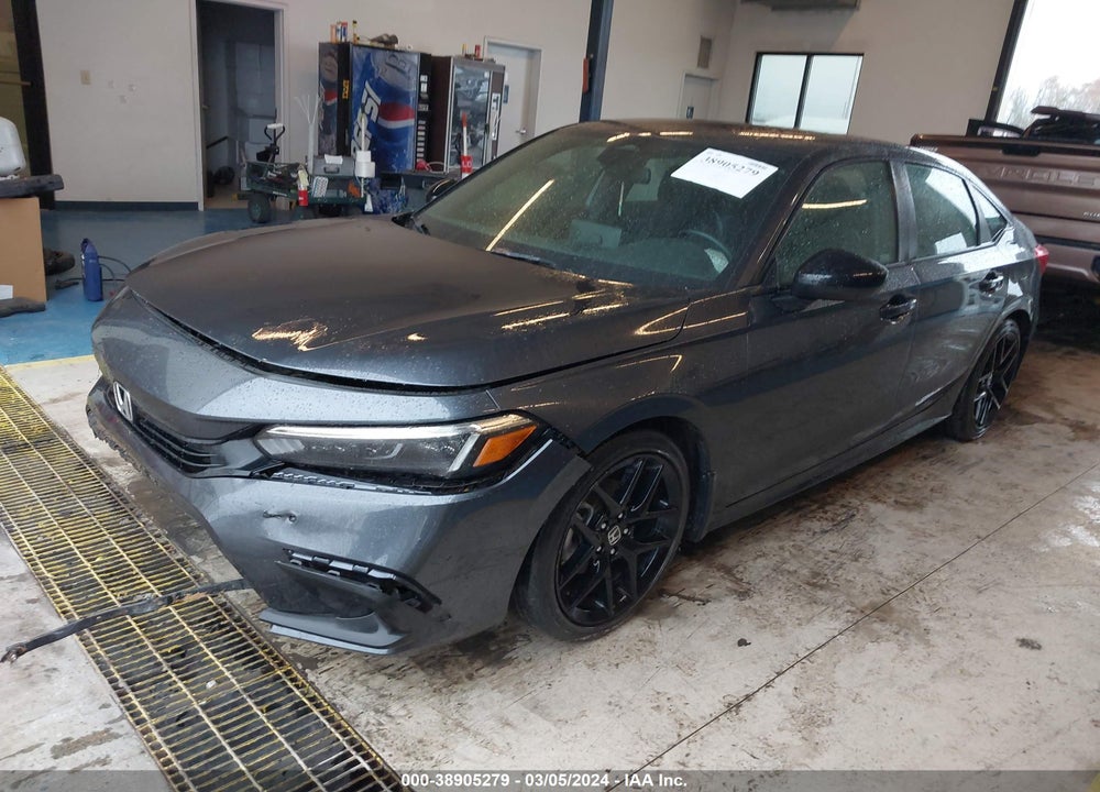 2022 HONDA CIVIC SPORT VIN: 2HGFE2F51NH574010