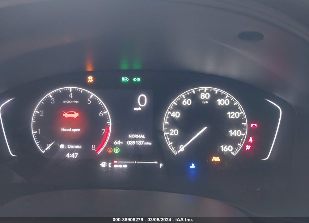 2022 HONDA CIVIC SPORT VIN: 2HGFE2F51NH574010