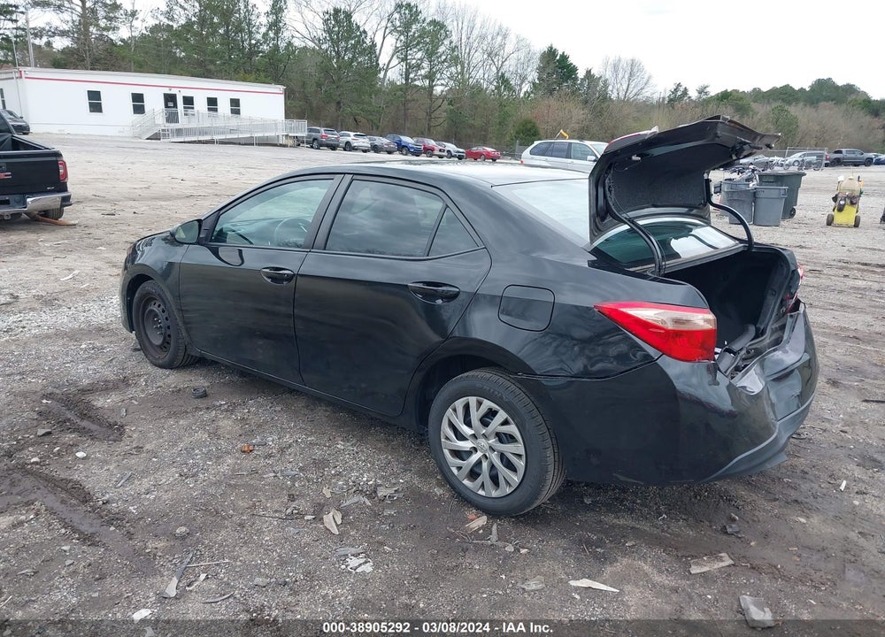 2017 TOYOTA COROLLA LE VIN: 2T1BURHE6HC785689