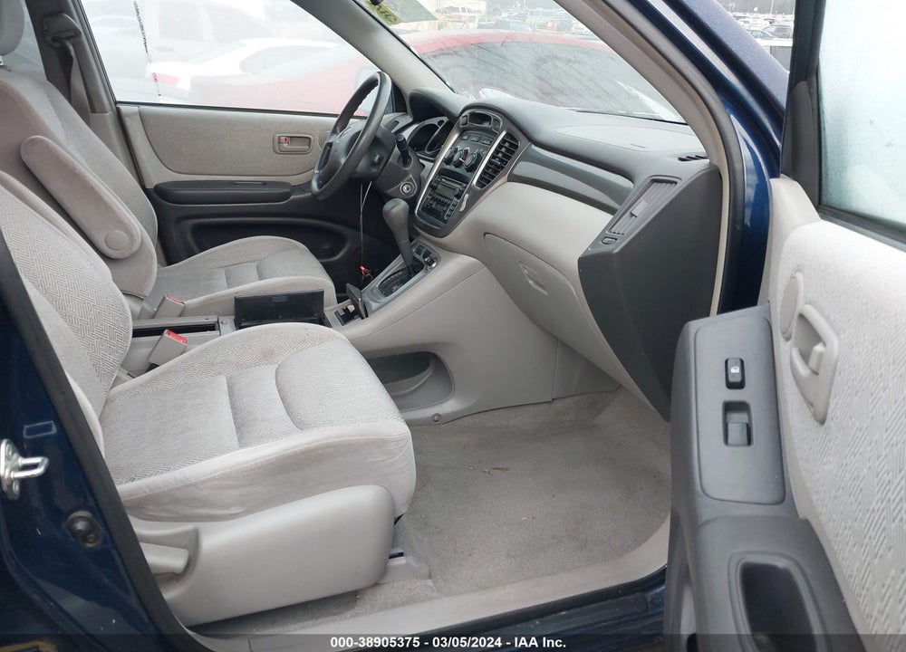 2003 TOYOTA HIGHLANDER V6 VIN: JTEGF21A030087205