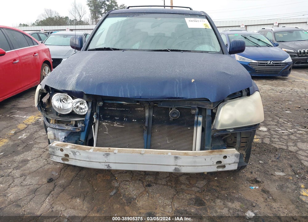 2003 TOYOTA HIGHLANDER V6 VIN: JTEGF21A030087205