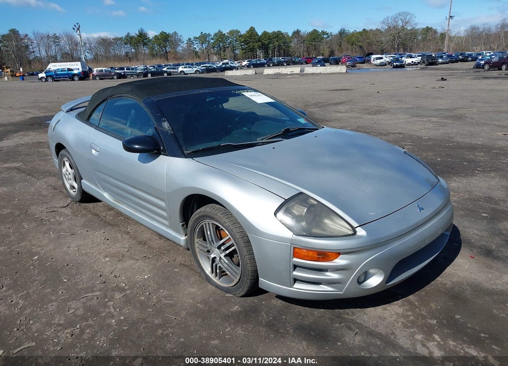 2003 MITSUBISHI ECLIPSE SPYDER GTS VIN: 4A3AE75H63E016270