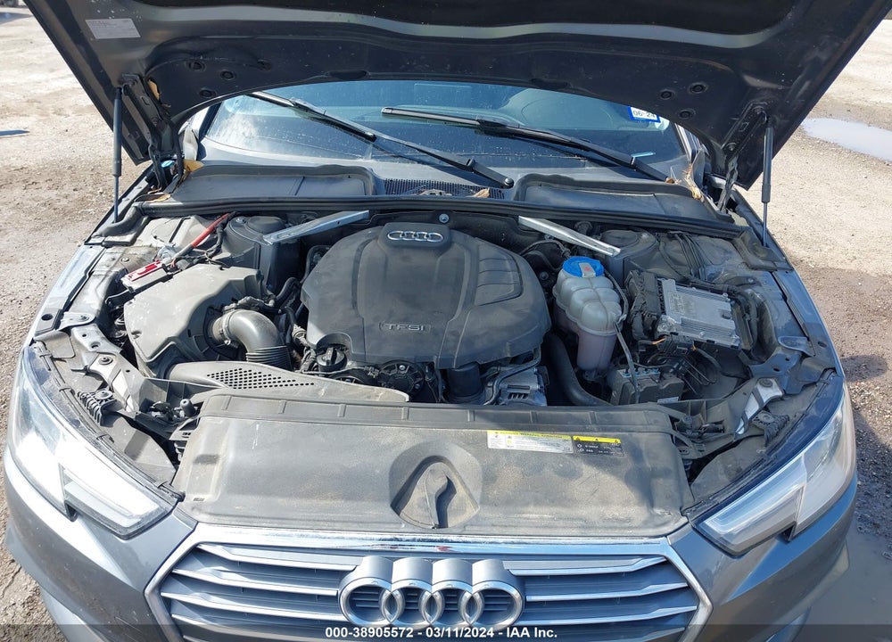 2018 AUDI A4 2.0T TECH ULTRA PREMIUM/2.0T ULTRA PREMIUM VIN: WAUKMAF47JA107438