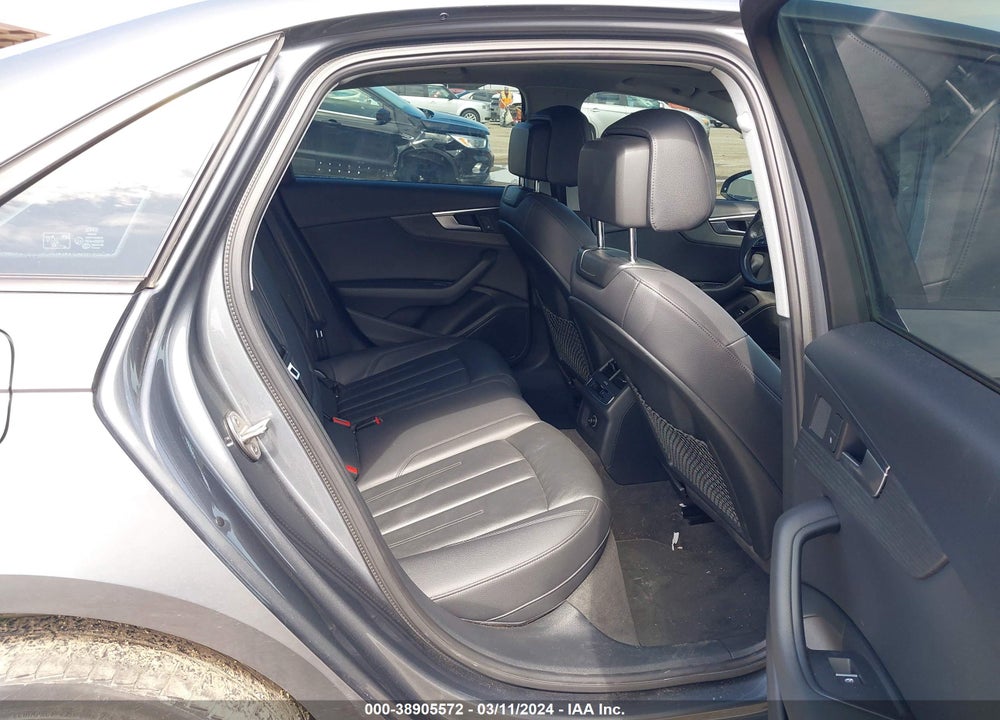 2018 AUDI A4 2.0T TECH ULTRA PREMIUM/2.0T ULTRA PREMIUM VIN: WAUKMAF47JA107438