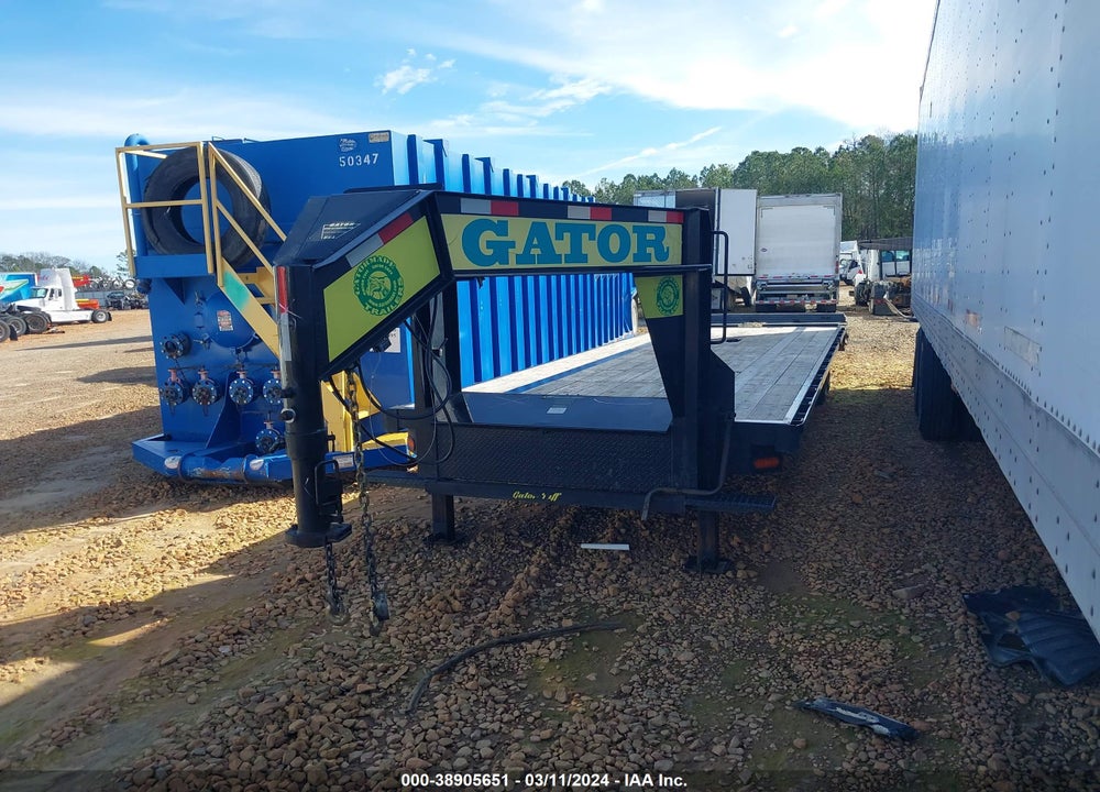 2022 TRAILER GATOR GOOSENECK VIN: 4Z1GF3022NS002597