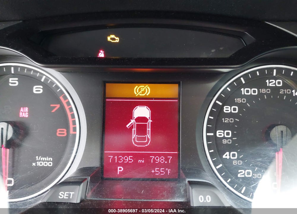 2011 AUDI A4 2.0T PREMIUM VIN: WAUBFAFL7BN056776