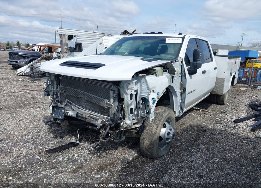 2021 CHEVROLET SILVERADO 3500HD CHASSIS WORK TRUCK VIN: 1GB4YSEYXMF124286
