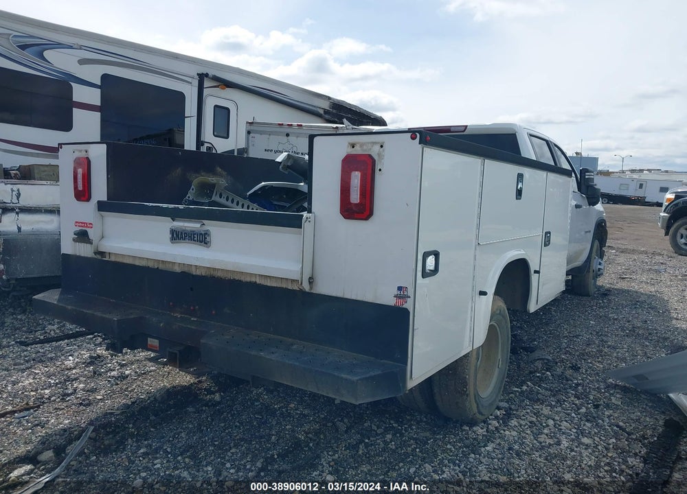 2021 CHEVROLET SILVERADO 3500HD CHASSIS WORK TRUCK VIN: 1GB4YSEYXMF124286