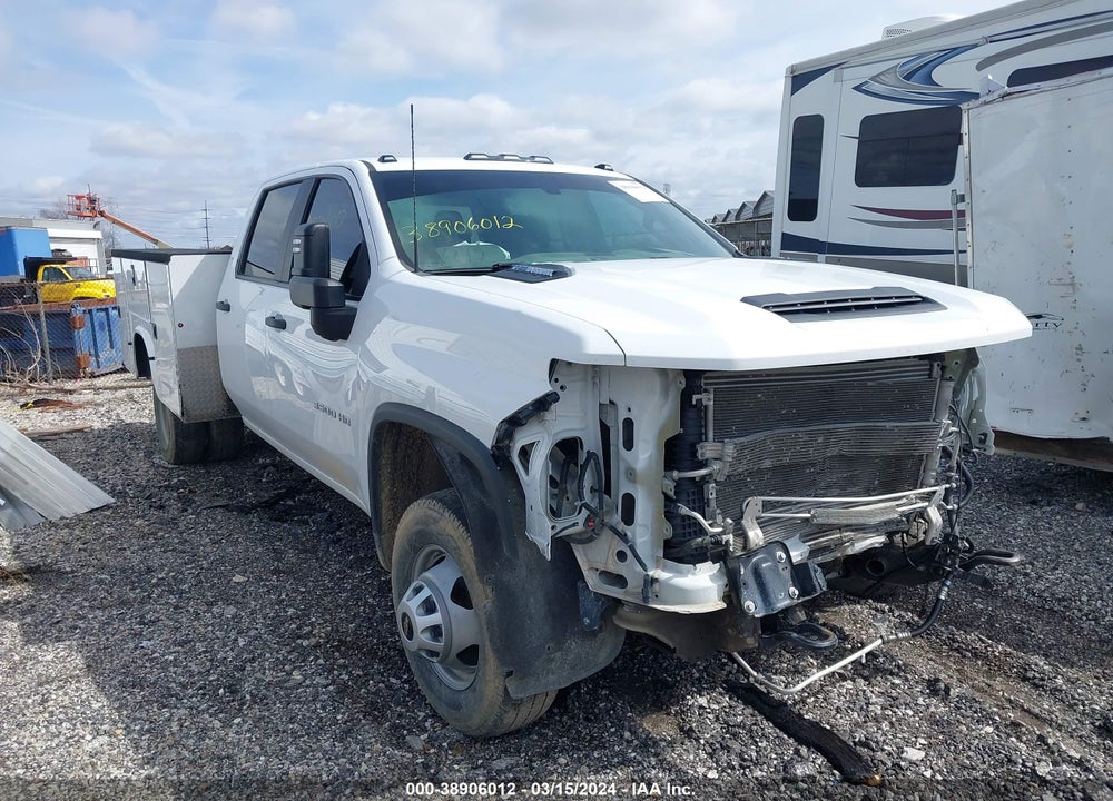 2021 CHEVROLET SILVERADO 3500HD CHASSIS WORK TRUCK VIN: 1GB4YSEYXMF124286