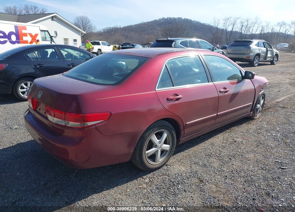 2003 HONDA ACCORD 2.4 EX VIN: 1HGCM56663A138474