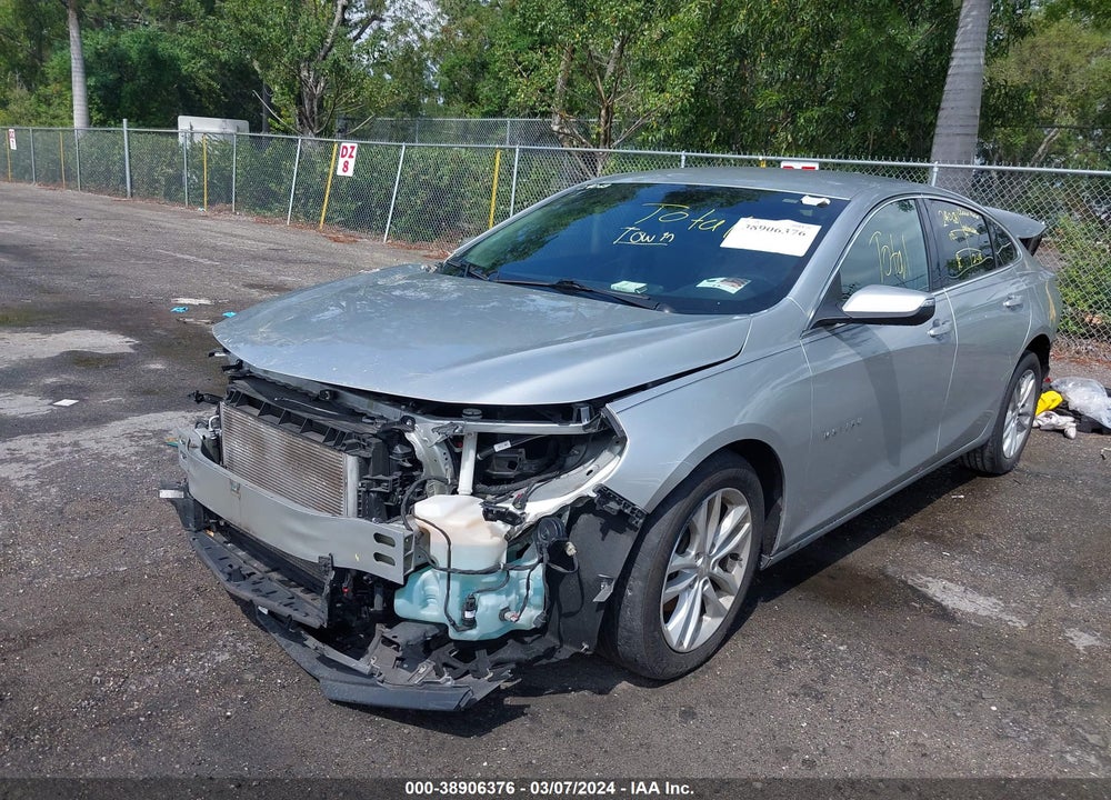 2018 CHEVROLET MALIBU LT VIN: 1G1ZD5ST4JF191039